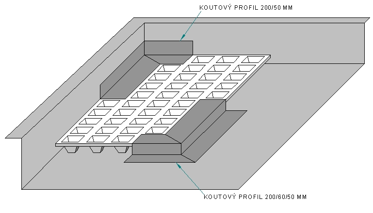 PL koutový profil 100/200 mm