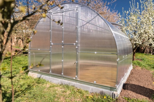 Gutta Gardentec Classic T polykarbonátový skleník Profi 4 x 3 m 