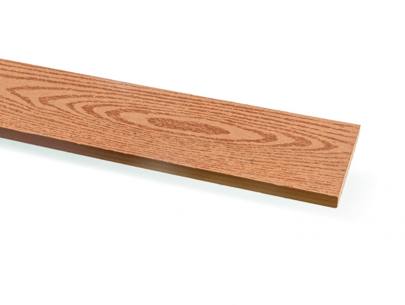 WPC plotovka Guttafence rovná 80 x 12 x 1800 mm original wood